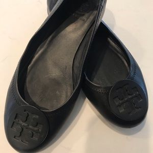 Tory Burch Reva black flats